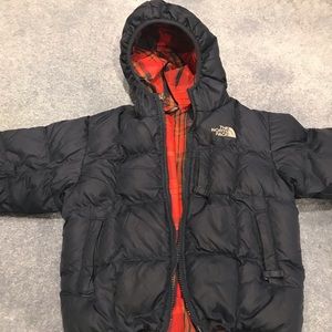 Boys North Face puffer jacket